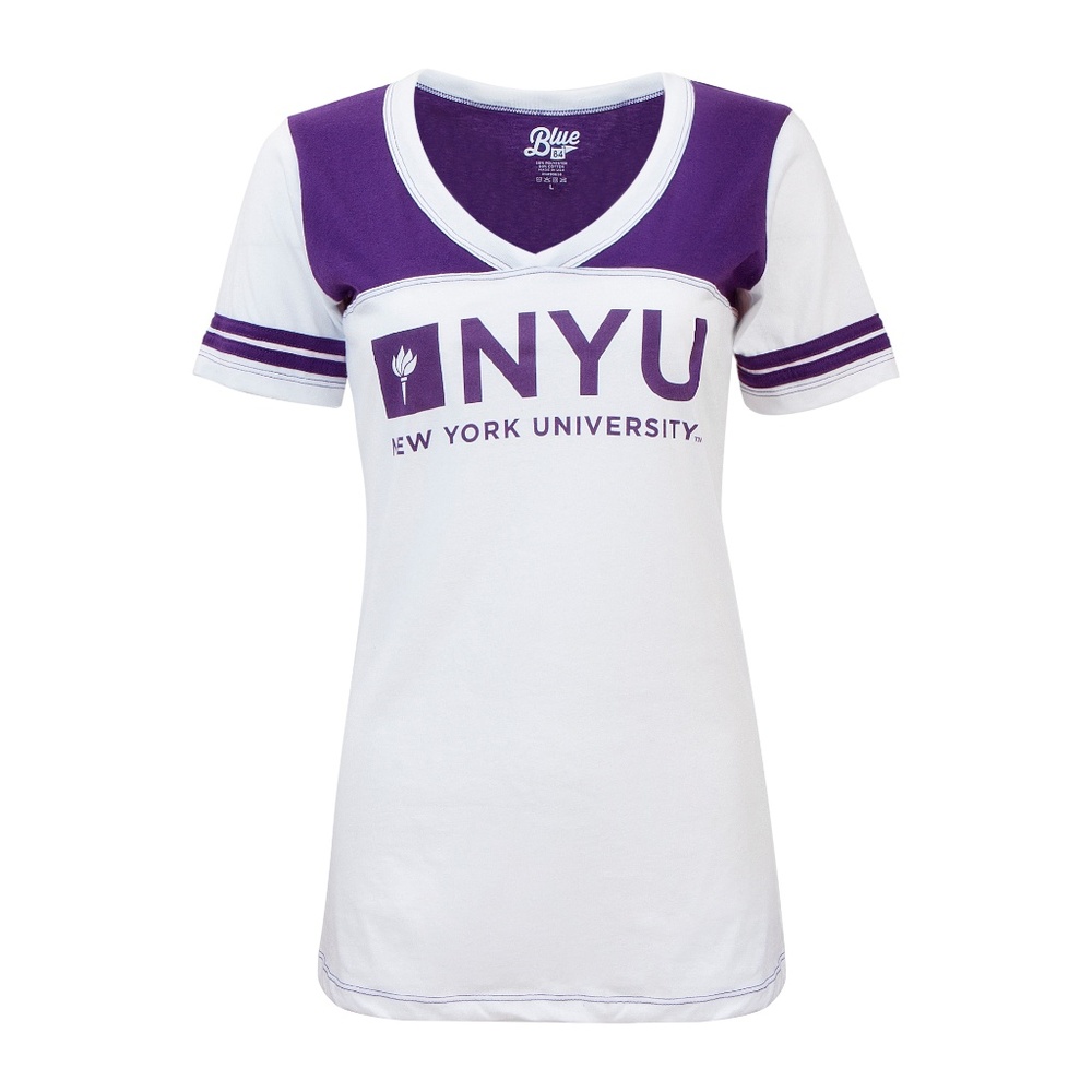 SALE! New York University NYU V Neck Tee